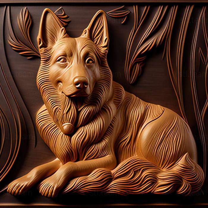 3D model Azores Shepherd dog (STL)